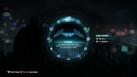 batman arkham asylum gadgets|Basics .